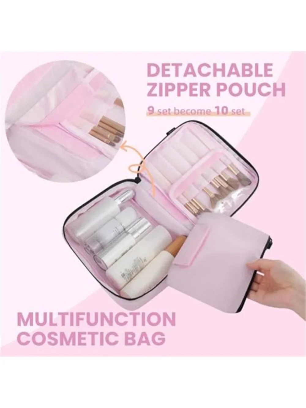 Packing Cubes Travel Organizer Luggage Storage Bags Suitcase Carry On Set